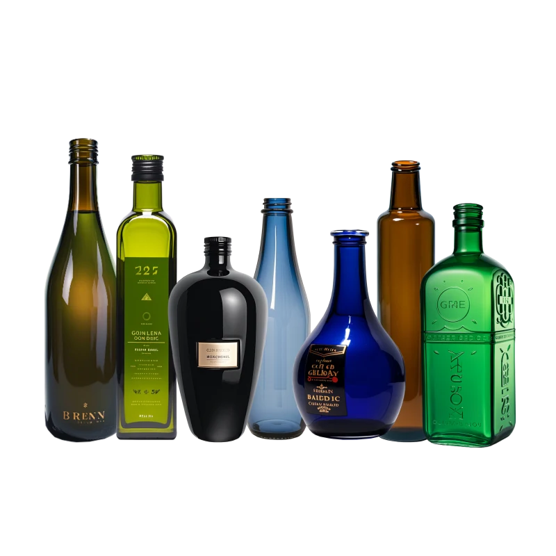 Natural Colored Material Bottle